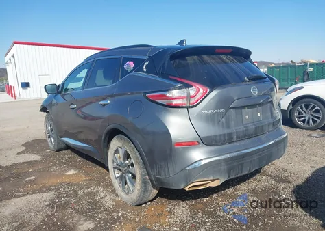 2018 Nissan Murano Sv z USA, uszkodzony, nr VIN 5N1AZ2MH1JN136725